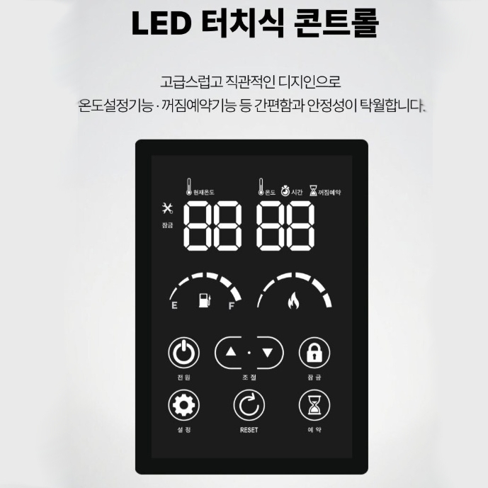 20평형 사무실 석유돈풍기 소형 식당 원적외선히터 주름관난로 - 상세 이미지 5