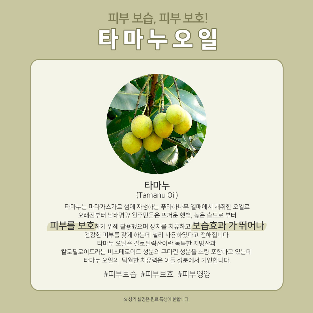 맑을담 타마누 유기농 캐리어 오일 비정제 100ml - 상세 이미지 2