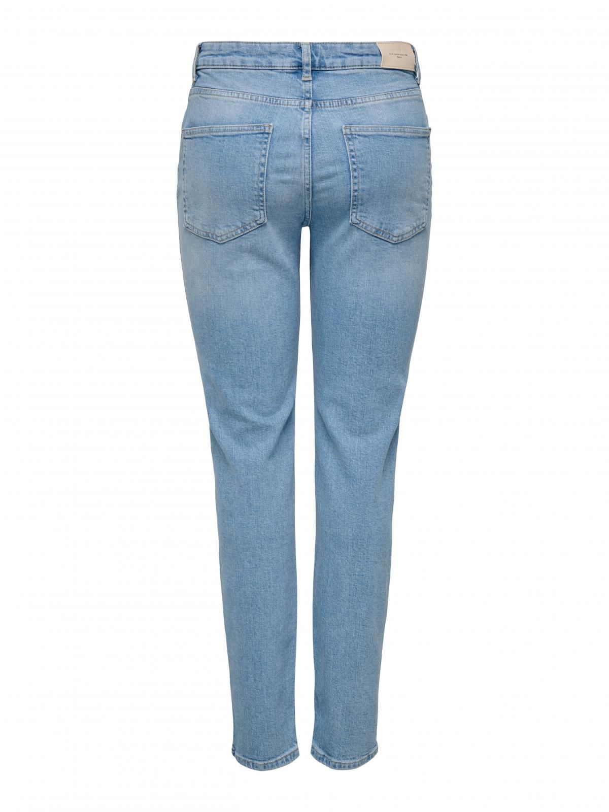 온리 하이웨이스트 슬림핏 연청 데님진 15313205_2116 BLUE / LIGHT BLUE DENIM - 상세 이미지 4
