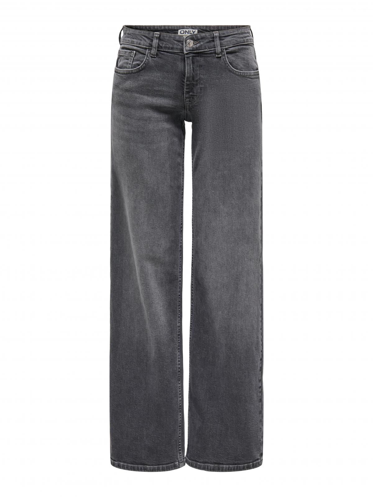온리 로우웨이스트 스트레이트핏 데님 청바지 15370707_3601 GREY / GREY DENIM - 상품 이미지