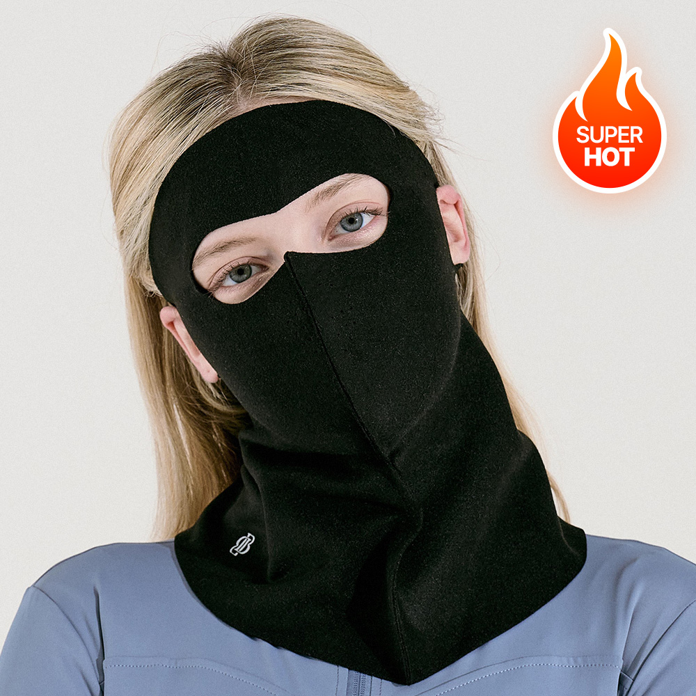 베일리화이트 겨울 방한 골프 마스크 자전거 러닝 라이딩 등산 운동 오토바이 안면 넥워머