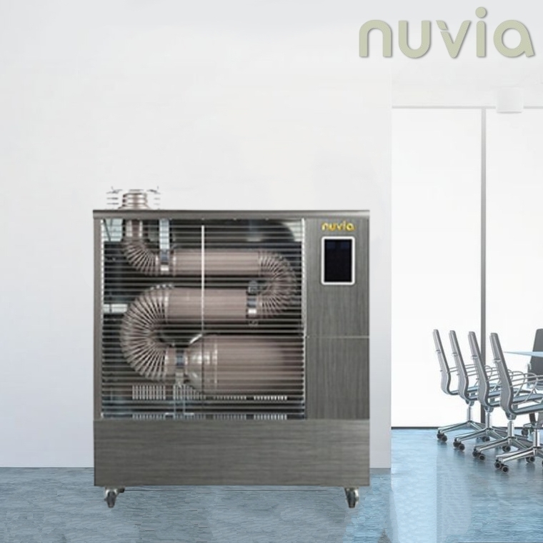 소형등유돈풍기 12평형 카페 원적외선 주름관히터 곱창난로 - 상품 이미지