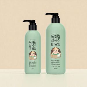 라끄베르 때밀이 바디필링 살국수 녹차탕 500 mL 솔직 후기 | 피부 타입별 분석 - 상품 이미지 1