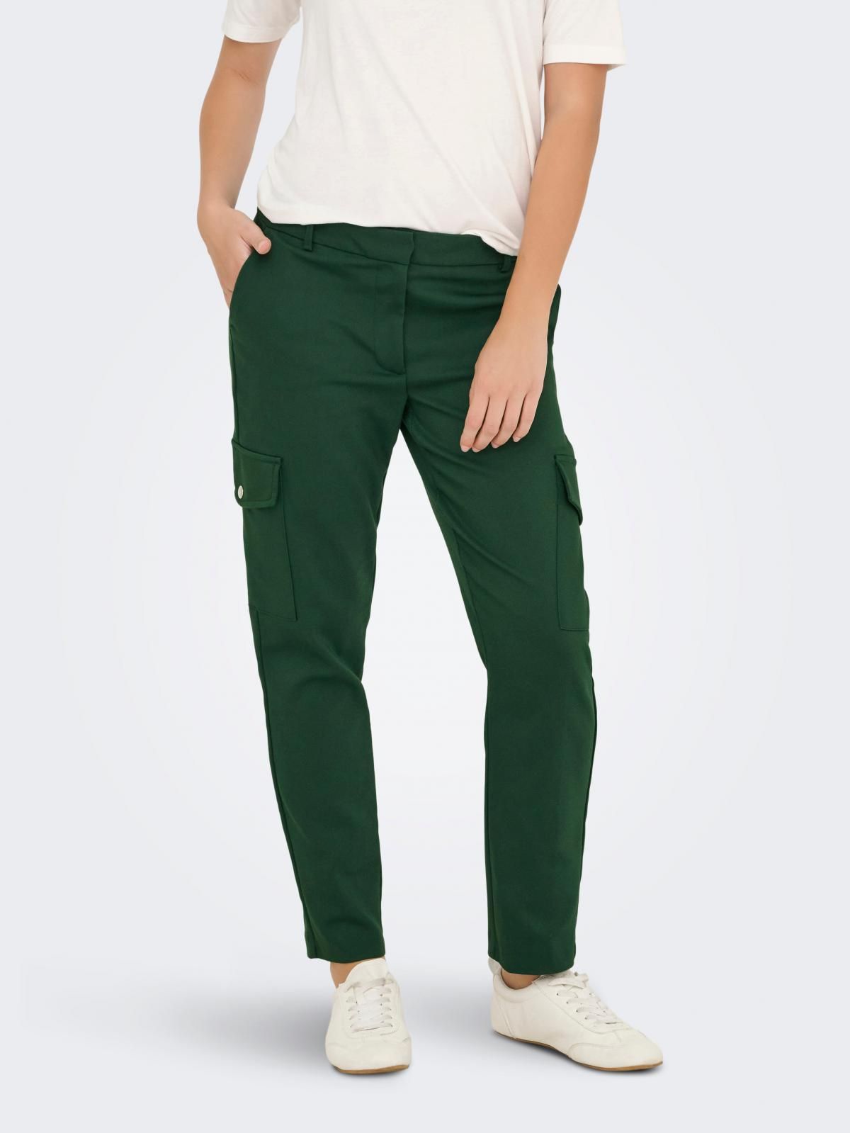 온리 테크니컬 카고핏 카고팬츠 15281145_4263 GREEN / KALAMATA - 상품 이미지