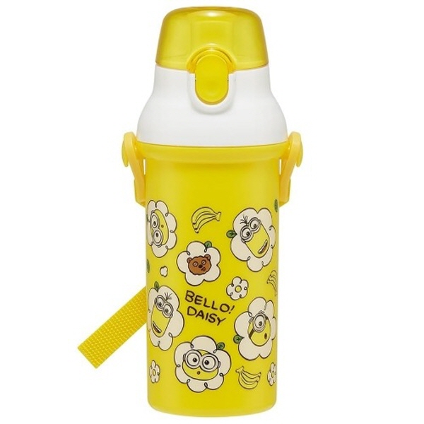 미니언즈 데이지 원터치 어깨끈물병 480ml 항균+ / 물통 - 상품 이미지