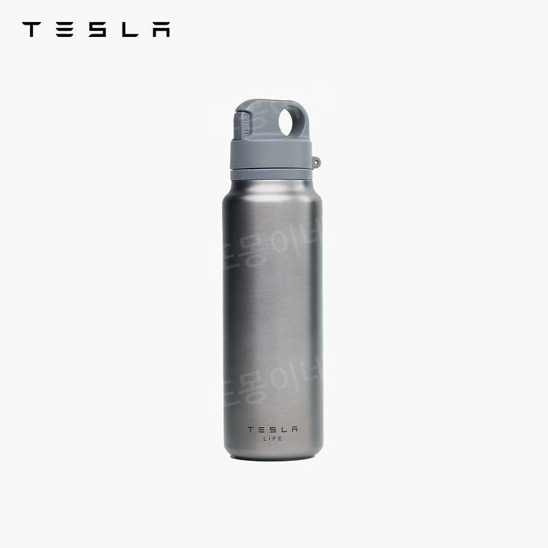테슬라 공식 휴대용 원터치 텀블러 600ML - 상세 이미지 2