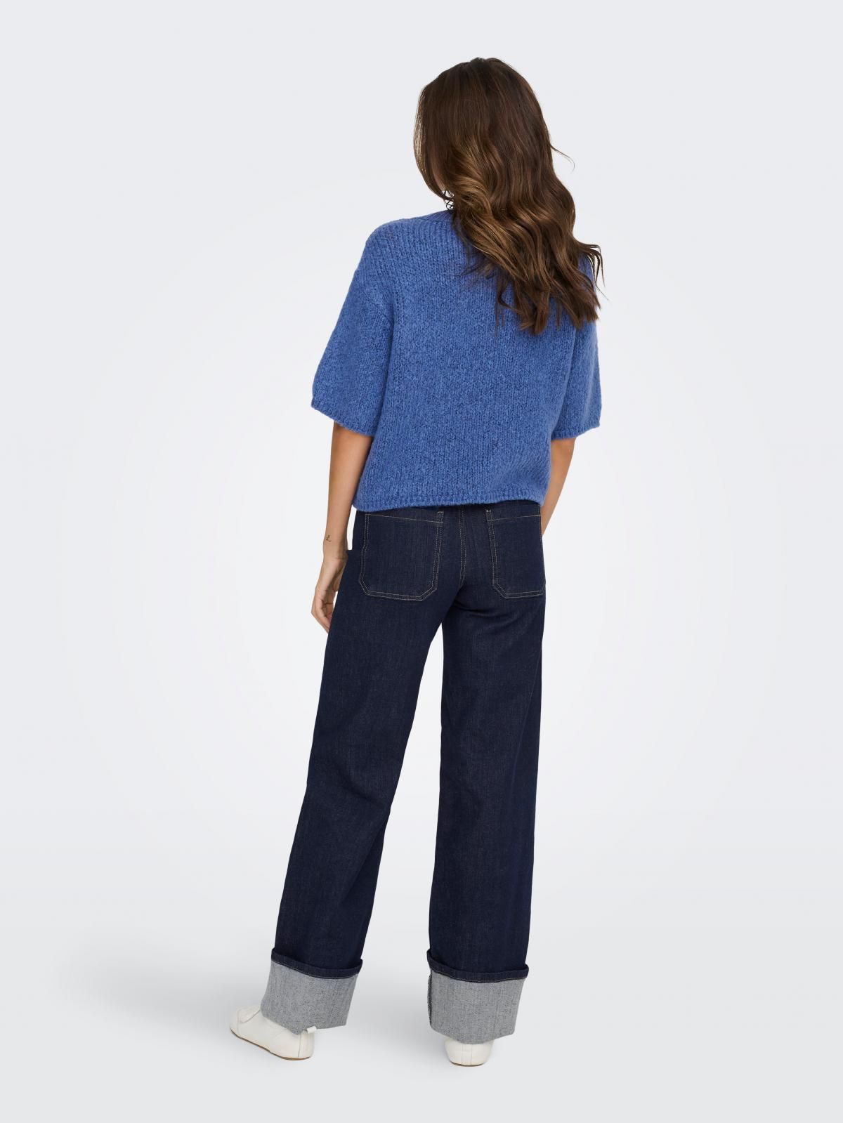 제이디와이 미드웨이스트 와이드핏 청바지 15355528_2114 BLUE / DARK BLUE DENIM - 상세 이미지 2