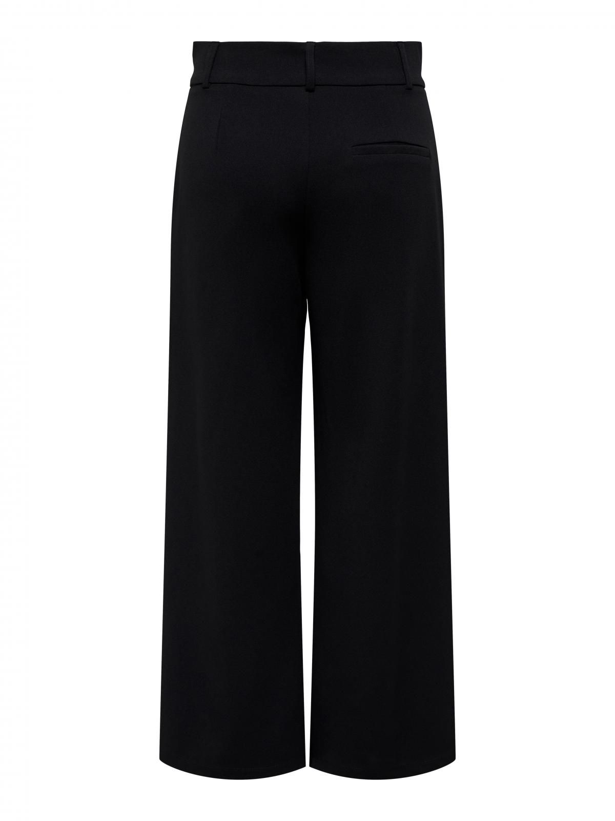 제이디와이 와이드핏 저지 슬랙스 팬츠 레귤러핏 블랙 15330419_2161 BLACK / BLACK - 상세 이미지 4