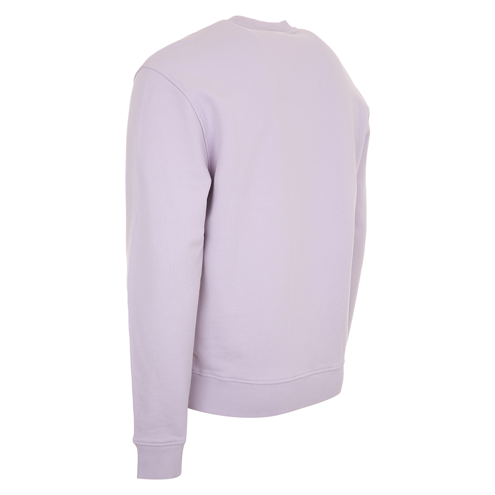 아미 스몰 하트 로고 라일락 맨투맨 HSW060 730 504 (2025 S/S) XL - 상세 이미지 4