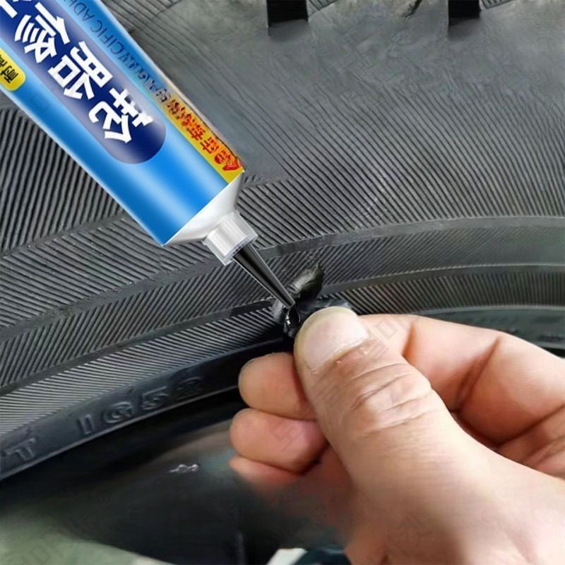타이어보수제 접착제 빵꾸 수리 본드 패치 복원 오토바이 - 상품 이미지