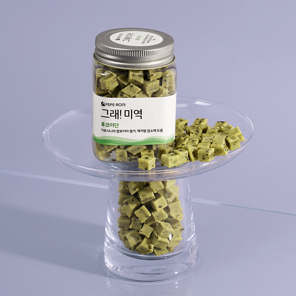페페로니펫 진짜시리즈 강아지간식 7종 미역, 180g, 1개 - 상세 이미지 4