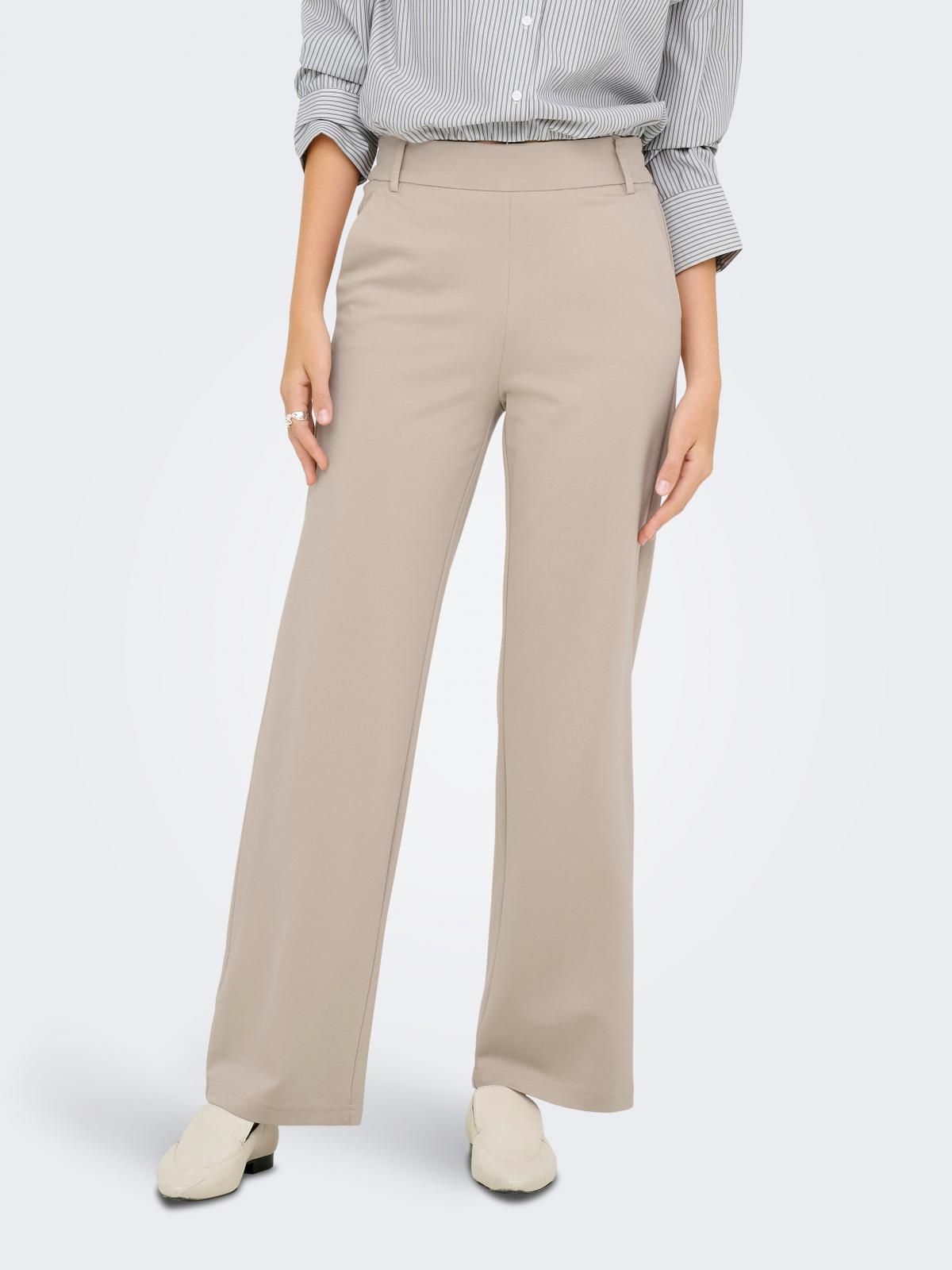 온리 테일러드 스트레이트핏 슬랙스 팬츠 15341829_4481 GREY / PURE CASHMERE - 메인 이미지