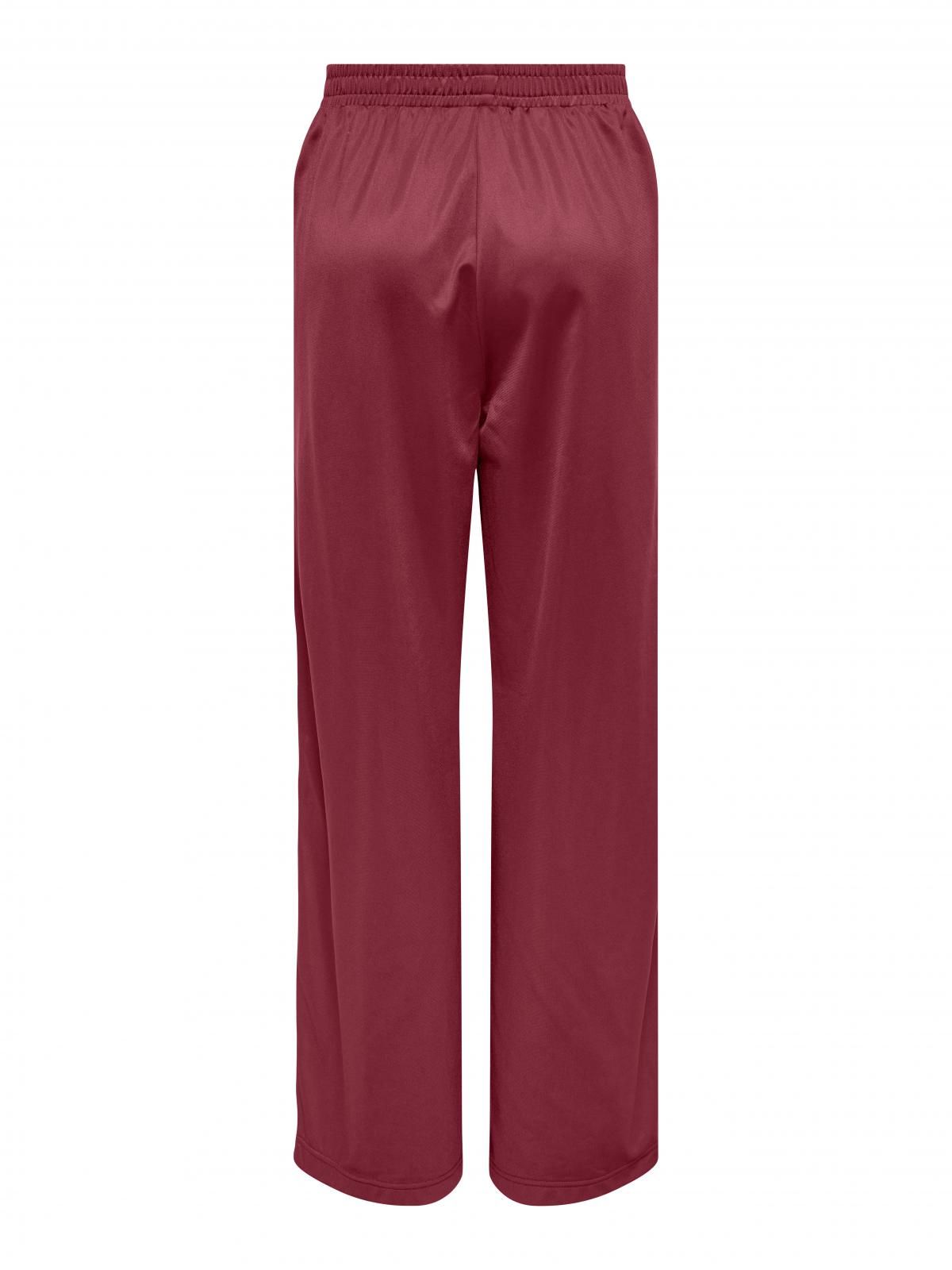온리 애슬레저 와이드핏 트레이닝 버건디 팬츠 15351874_875 PURPLE / RUBY WINE - 상세 이미지 4