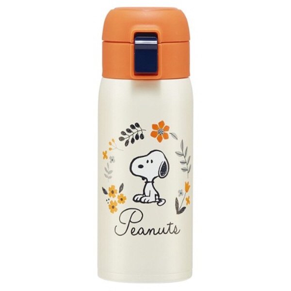 스누피 피넛 원터치 보온보냉 텀블러 350ml 스텐보틀 - 상품 이미지