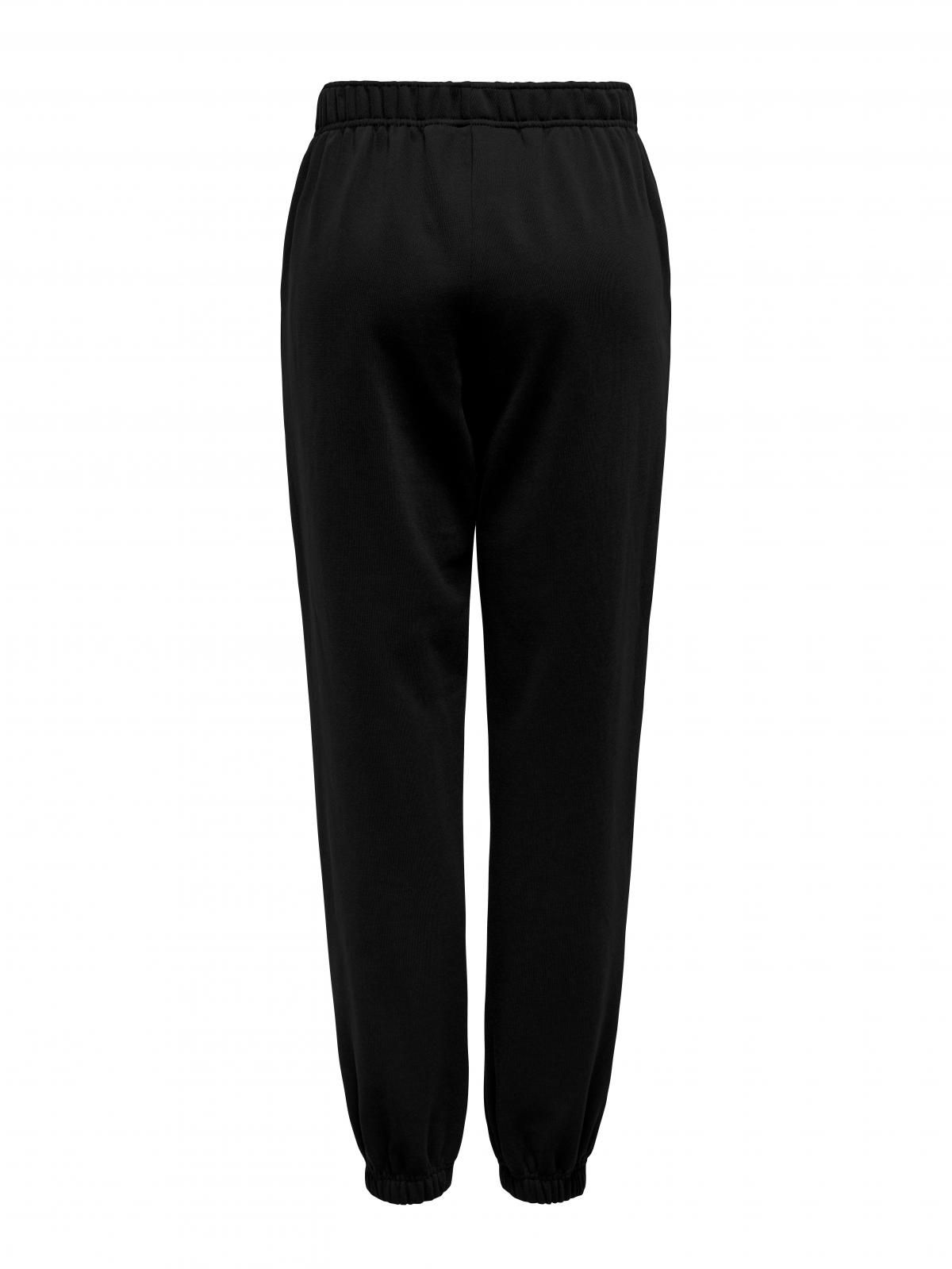 온리 와이드핏 테크니컬 스웨트 팬츠 15357504_2161 BLACK / BLACK - 상세 이미지 4