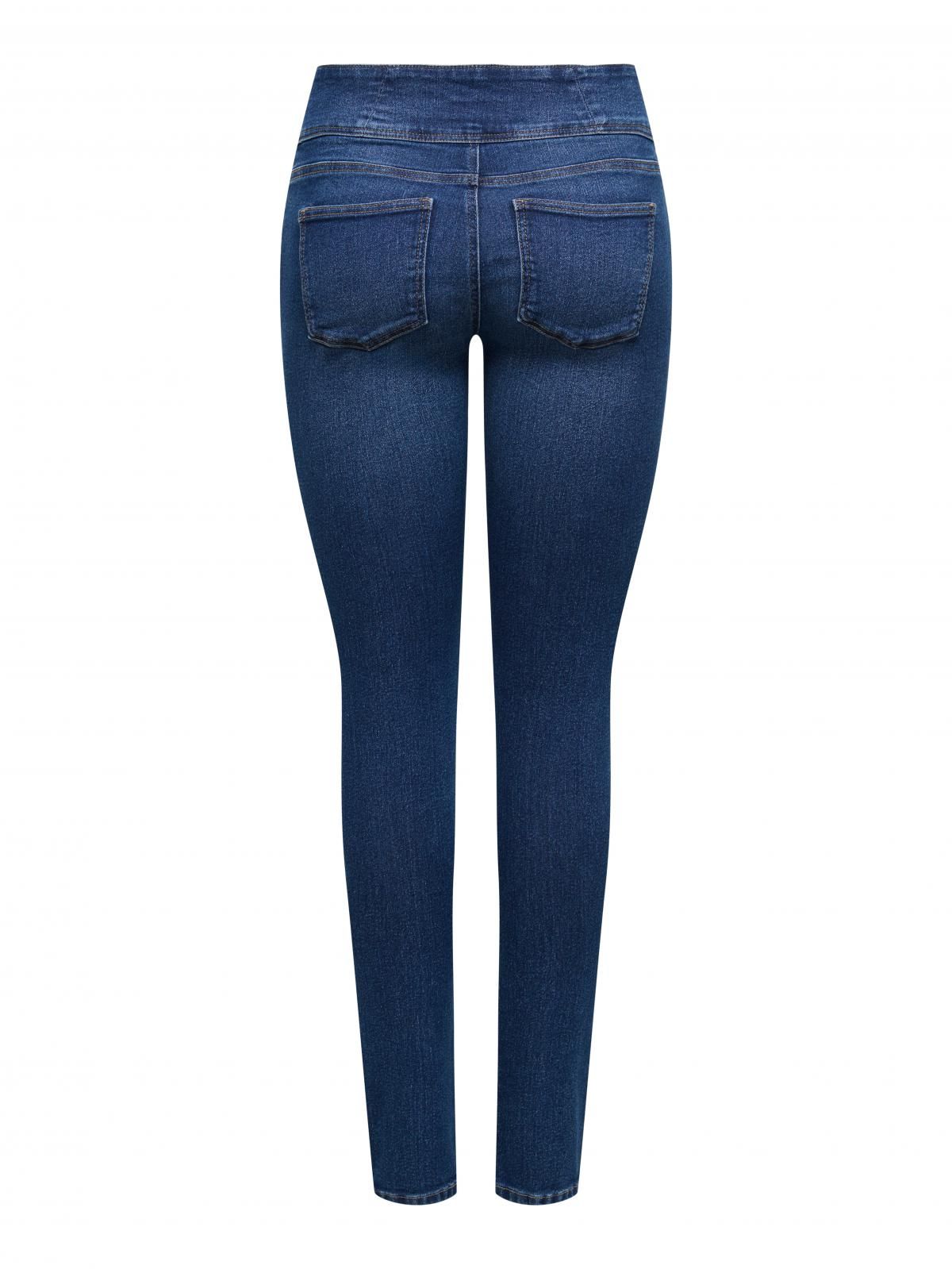 온리 하이웨이스트 데님 스키니핏 진 15372917_2115 BLUE / MEDIUM BLUE DENIM - 상세 이미지 2