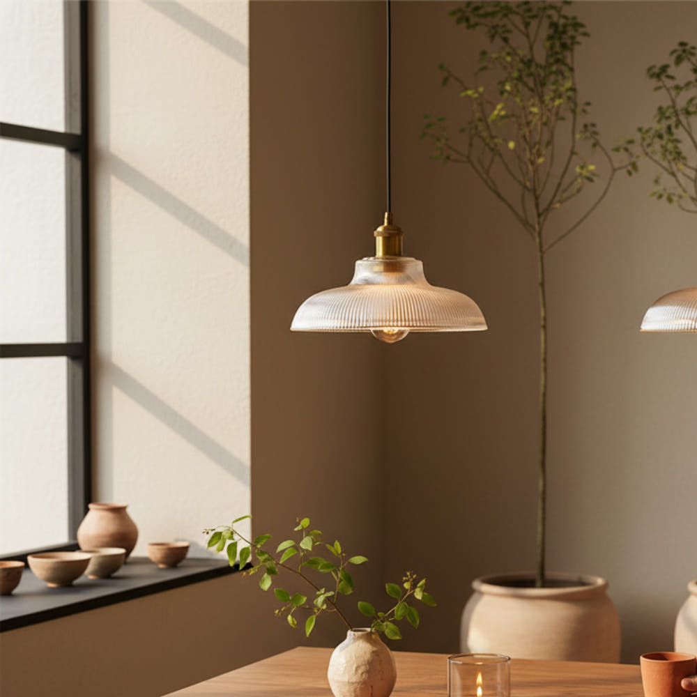 빈티지 조명 설치 예시