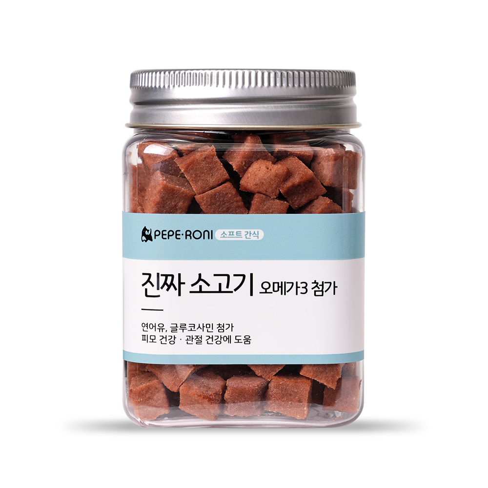 페페로니펫 진짜시리즈 강아지간식 7종 쇠고기, 180g, 1개 제품 이미지
