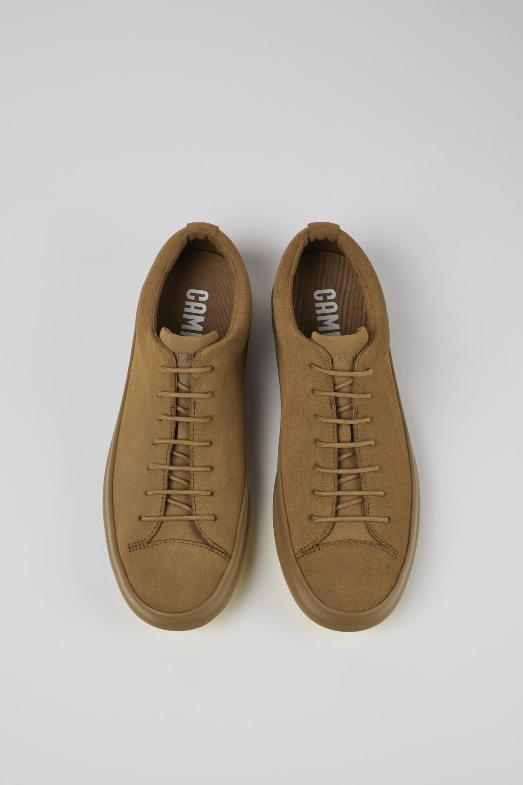 캠퍼 누벅 로우탑 브라운 스니커즈 Chasis K100373-046 BROWN - 상세 이미지 4