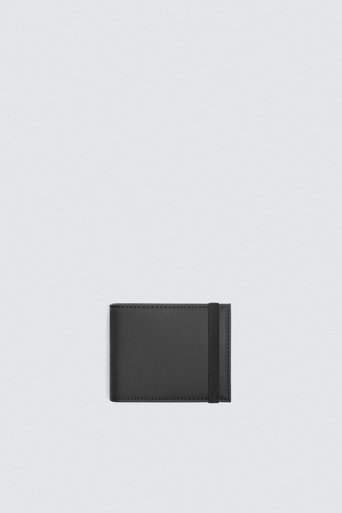 자라 테크니컬 러버라이즈 엘라스틱 반지갑 3800/620 BLACK - 상품 이미지