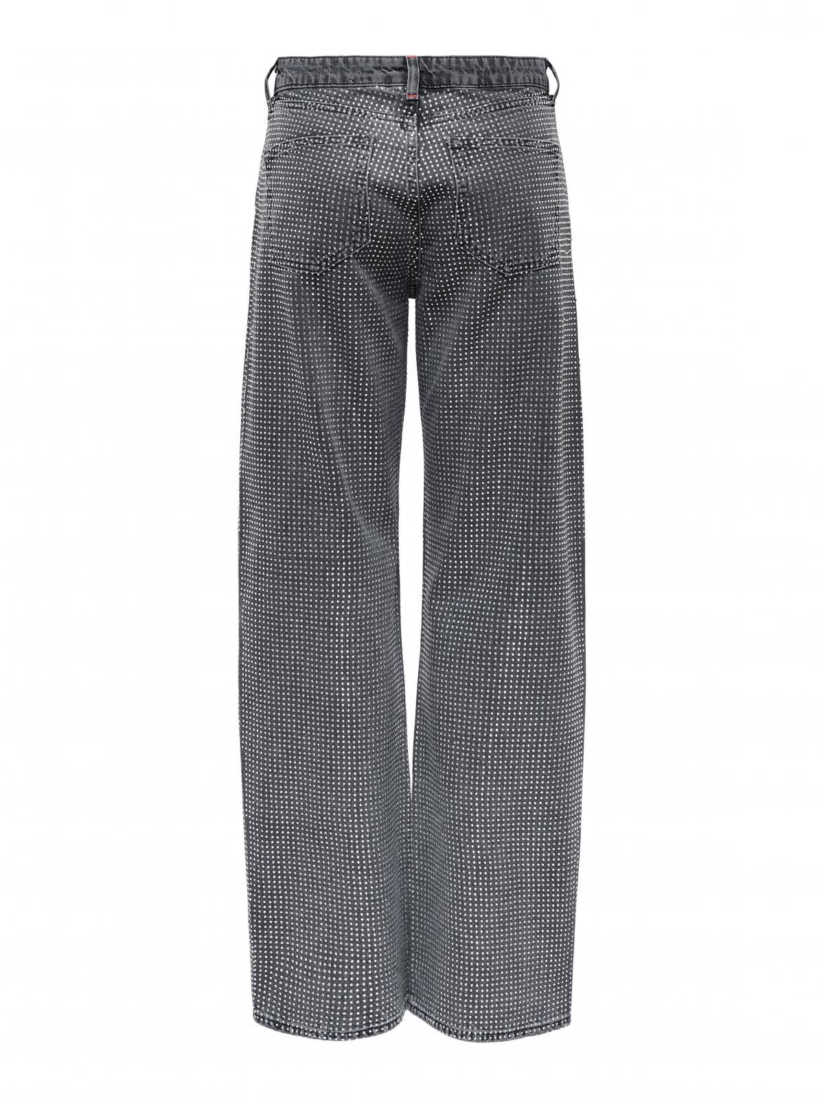 온리 트렌디 와이드핏 데님 진 15332568_3601 GREY / GREY DENIM - 상세 이미지 4