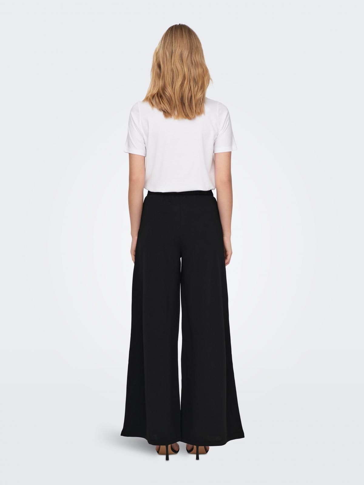 제이디와이 와이드핏 플레어 팬츠 15249043_2161 BLACK / BLACK - 상세 이미지 2