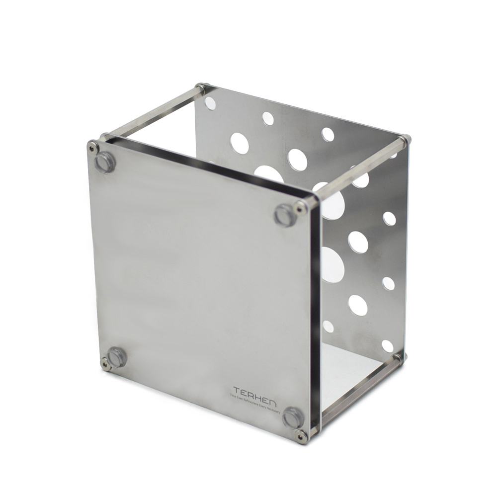 테르헨 스테인레스 브러쉬 스텐드 사각 14x14cm - 상세 이미지 5
