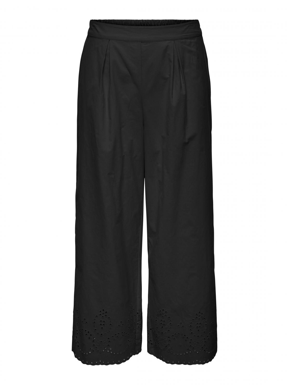 온리 와이드핏 테크니컬 큐롯 팬츠 15344875_2161 BLACK / BLACK - 상세 이미지 3