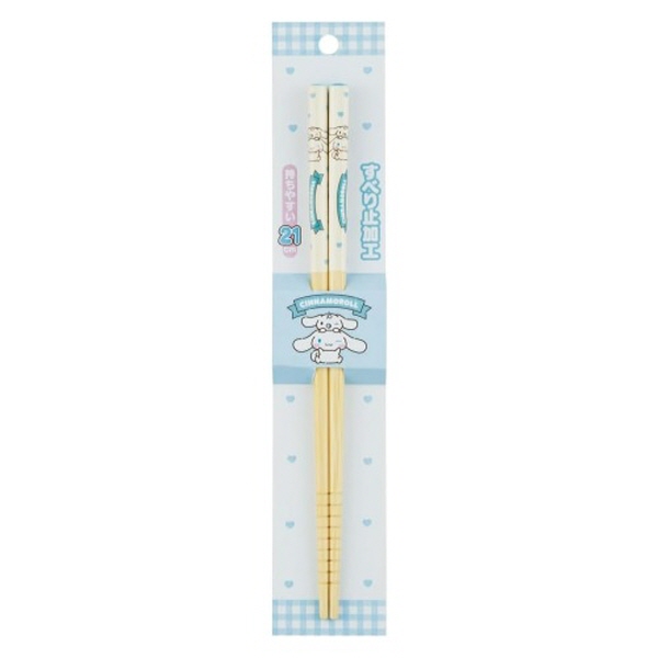 산리오 시나모롤 대나무 젓가락 1조 21cm - 상품 이미지