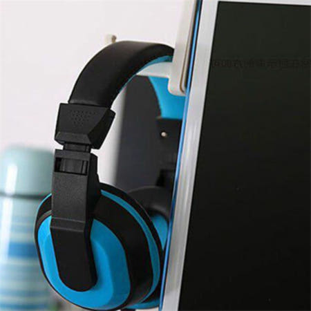 굿픽몰 피시방 헤드셋 홀더 모니터부착헤드셋홀더