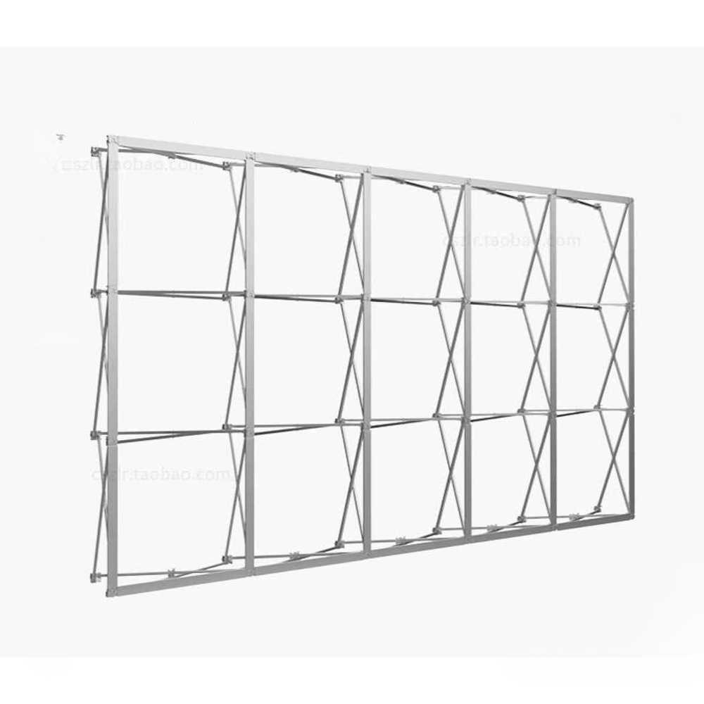 행사 포토월 스탠드 대형 배경판 전시 촬영 거치대 강철 3x4칸(260x345cm) - 상품 이미지