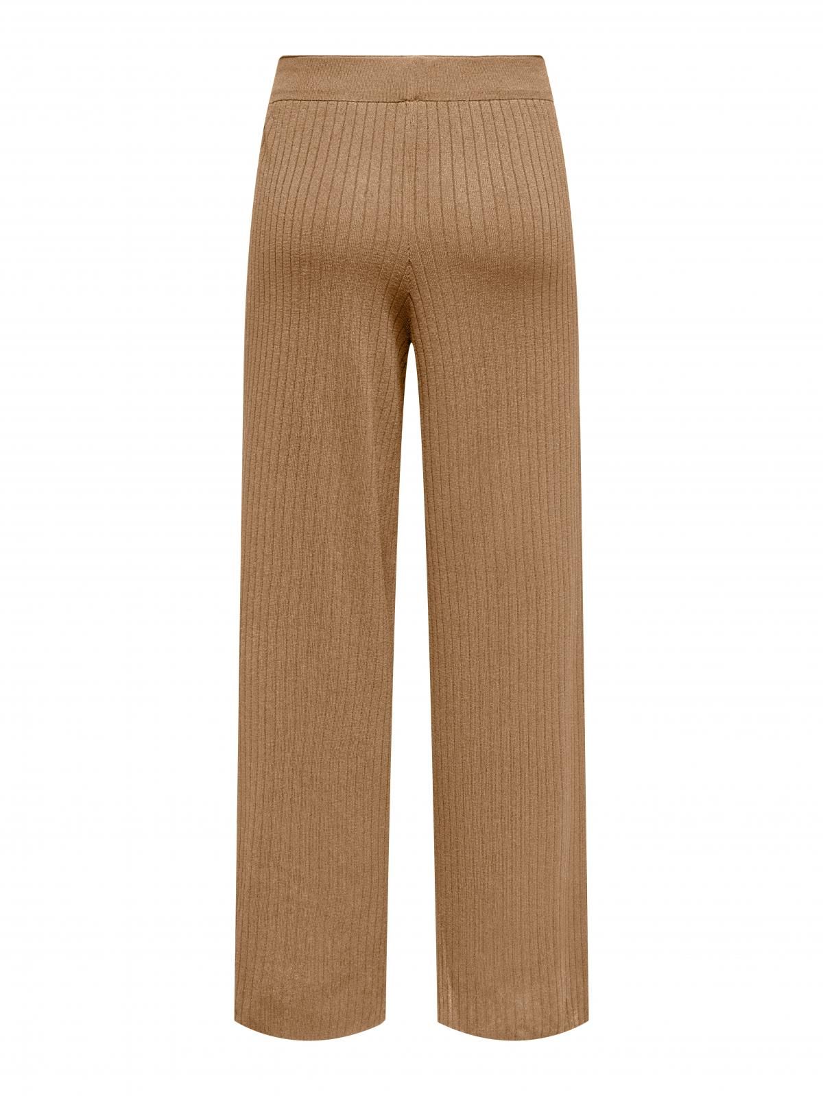 온리 와이드핏 니트 와이드 팬츠 15344365_2011 BROWN / TOASTED COCONUT - 상세 이미지 4