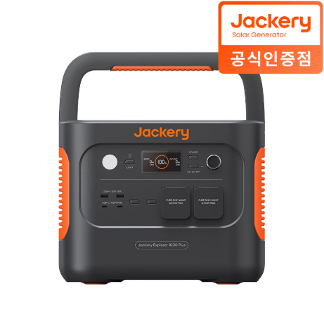 JACKERY 1000Plus 인산철 올인원 파워뱅크 차박 캠핑용