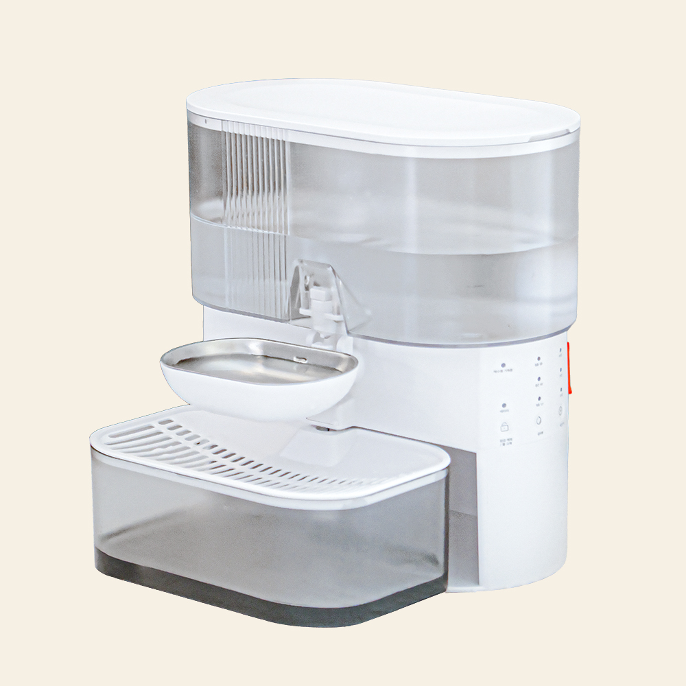 펫케어 강아지 고양이 정수기 무선 플로우 자동 급수기 음수대 제품 이미지