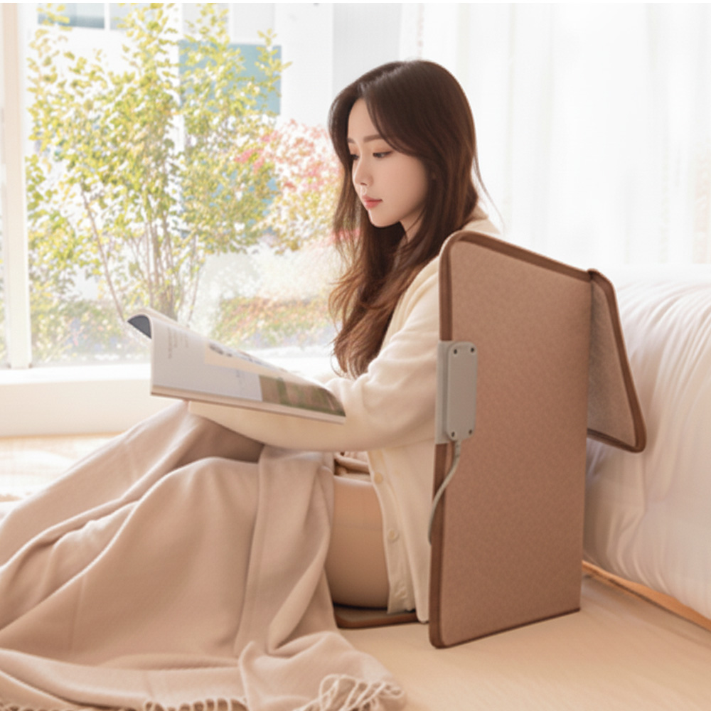 디큐브 사무실 발난로 파티션히터 히팅패드 다리워머 온열기 책상밑