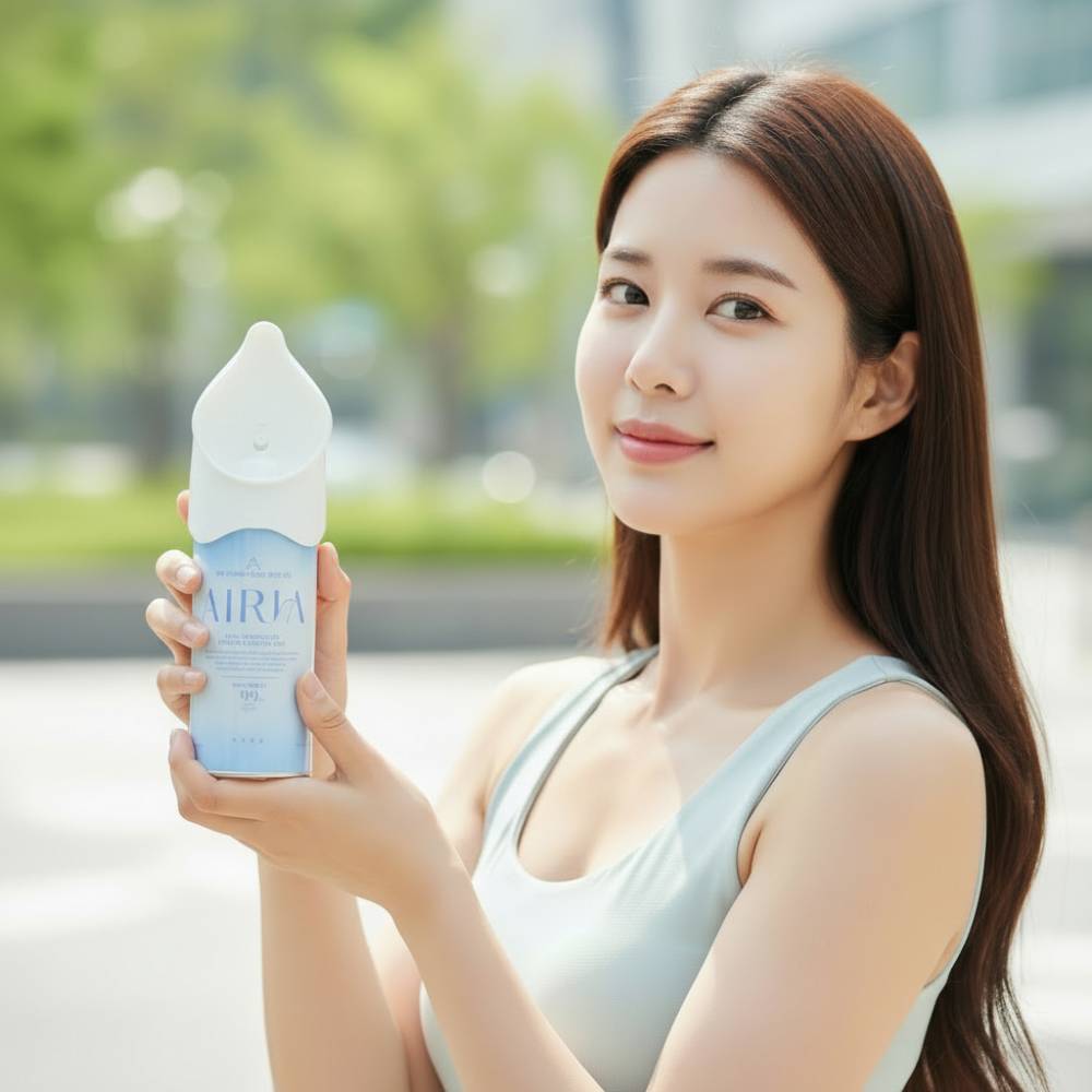 가정용 산소호흡기 휴대용 산소캔 산소통 산소마스크 420ml - 상세 이미지 2