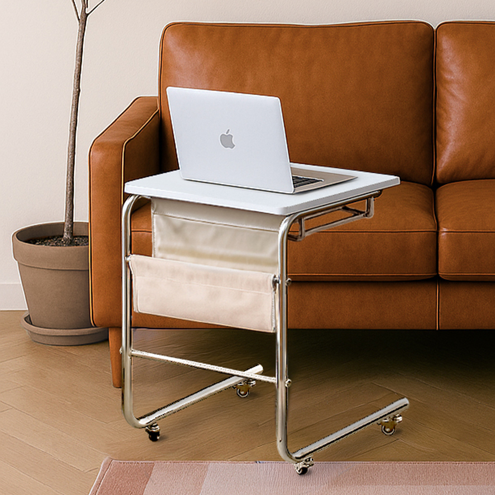 침대 사이드테이블 이동식 소파사이드테이블 미니 철제