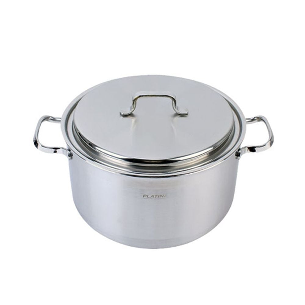 키친플라워 곰솥 인덕션 냄비 들통 찜솥 통3중 28cm - 상품 이미지