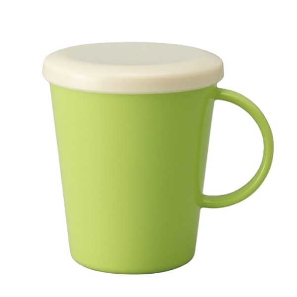 머쉬 마르쉐 뚜껑머그컵 260ml 아보카도 - 상품 이미지