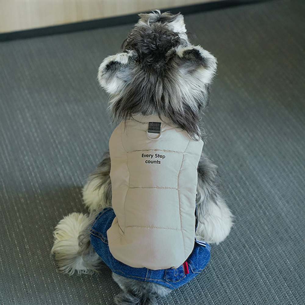 개과천선 코일리 패딩조끼 강아지옷 고양이옷