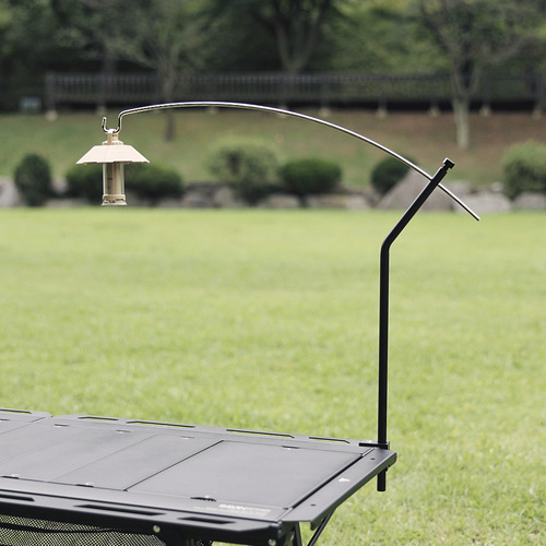 살반 캠핑테이블 라운드 랜턴걸이 IGT 거치대 랜턴스탠드