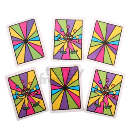 [트렌디프레소협력사]노드룸 삐에로카드 포커사이즈 삐에로그림카드 어린이마술 마술용품