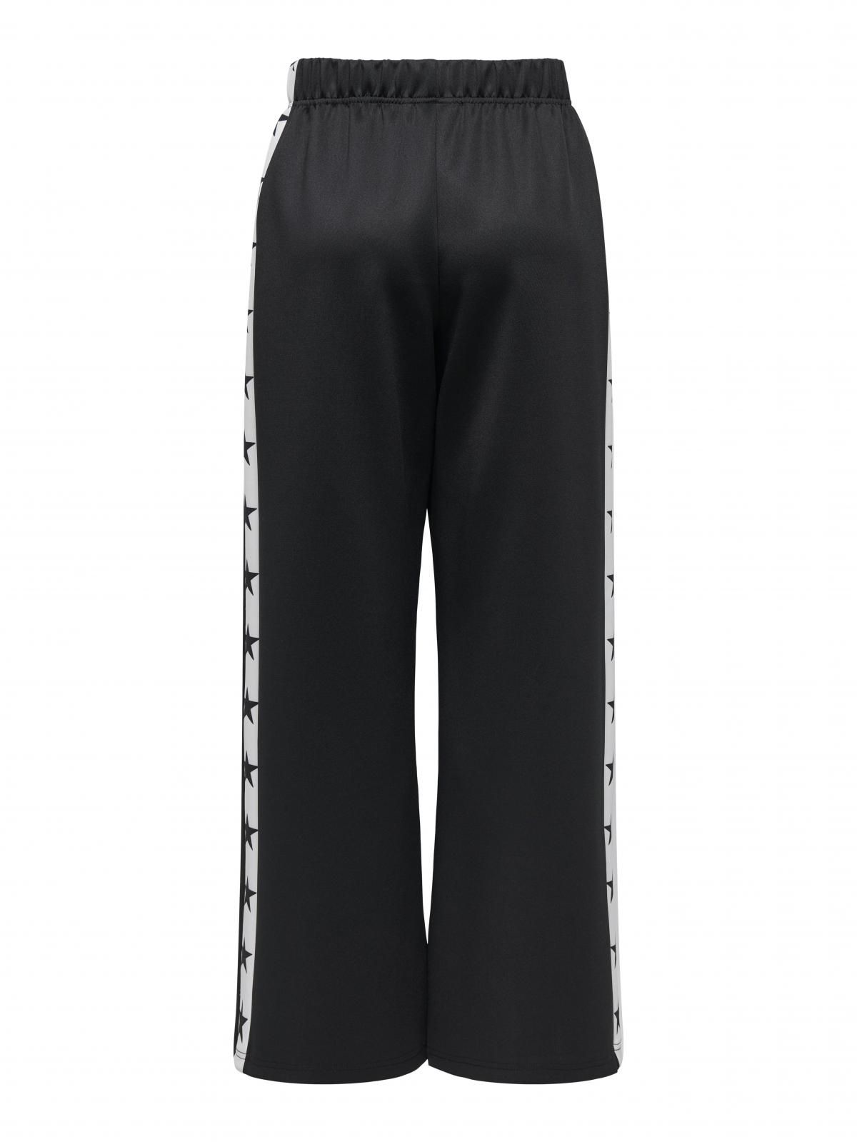 온리 와이드핏 레귤러 테크니컬 팬츠 15354281_2161_1205558 BLACK / BLACK - 상세 이미지 4
