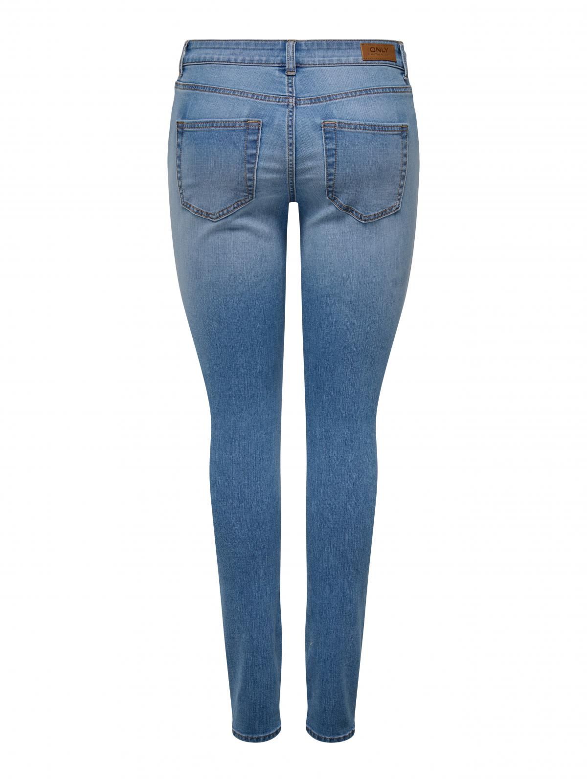 온리 슈퍼스트레치 미드웨이스트 스키니핏 진 15332914_2116 BLUE / LIGHT BLUE DENIM - 상세 이미지 4