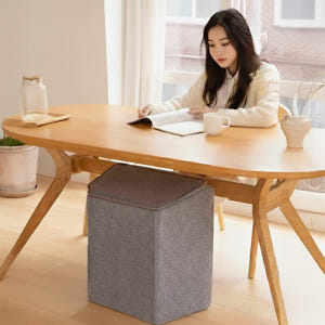 디큐브 사무실 발난로 파티션히터 히팅패드 다리워머 온열기 책상밑 개봉기 | 실사용 후기 - 상품 이미지 4