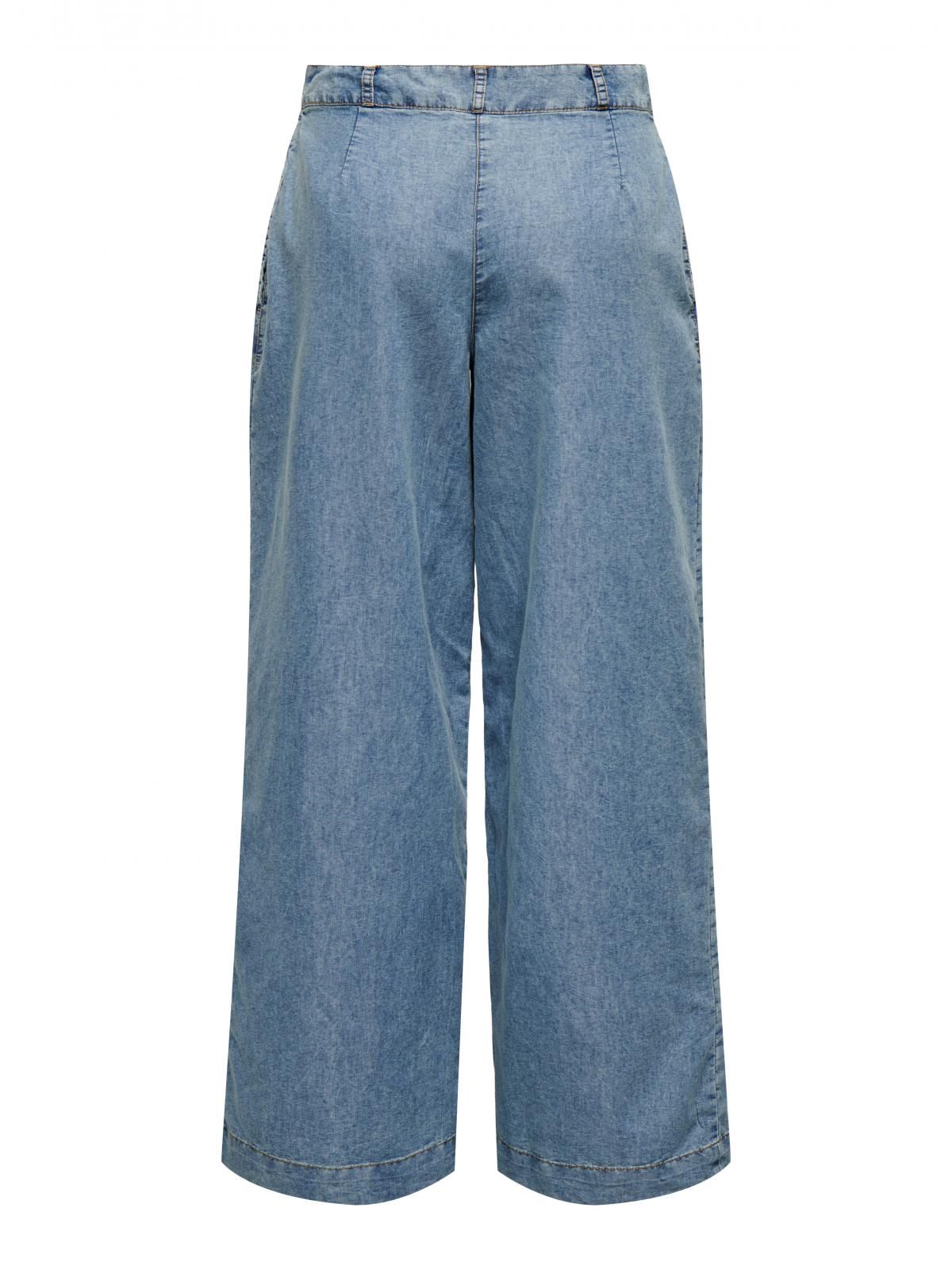제이디와이 트렌디 와이드핏 데님 팬츠 15333547_2115 BLUE / MEDIUM BLUE DENIM - 상세 이미지 4