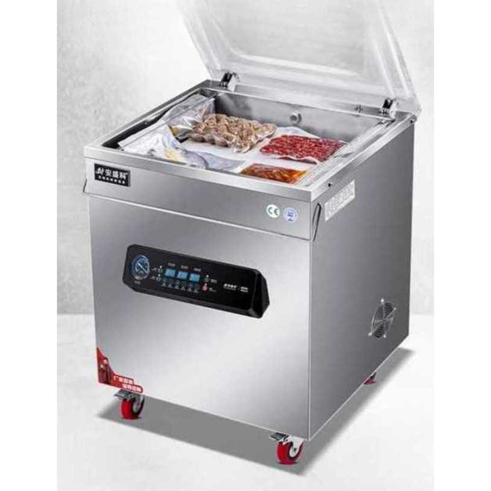 전기식 식품 포장기 진공 밀폐 대형 업소용 포장기계 380B형 + 듀얼 펌프 날짜 - 상세 이미지 3
