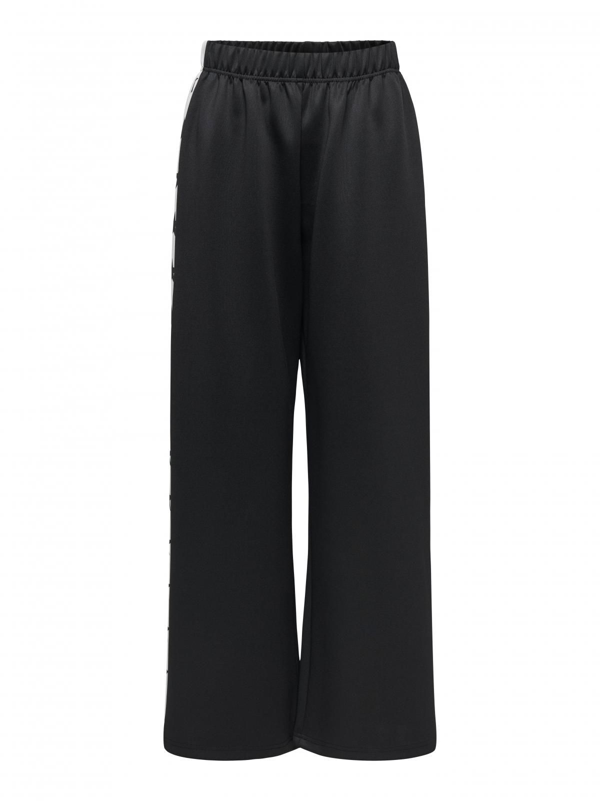온리 와이드핏 레귤러 테크니컬 팬츠 15354281_2161_1205558 BLACK / BLACK - 상세 이미지 3