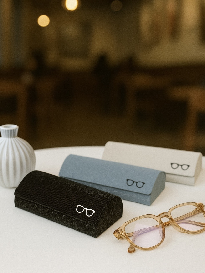 고급 안경케이스 👓칼라 랜덤올인원 프로모션 안경테+ 블루라이트차단 안경렌즈 구입시 무료증정