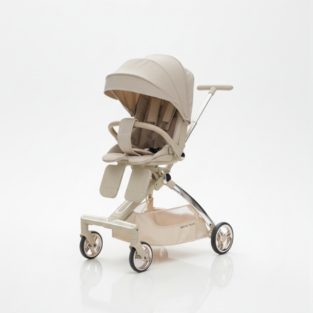 [누비앤타보] NUVY 노바 트라이크 휴대용 유모카 TAVO프리미엄 버전 베이지